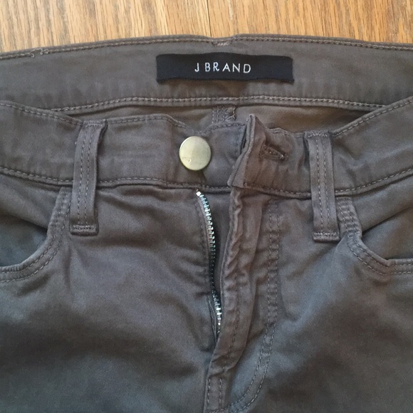 Olive Green J Brand Skinny Jeans - Picture 2 of 4